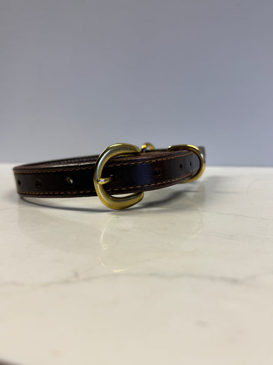 Full Grain Leather Dog Collar