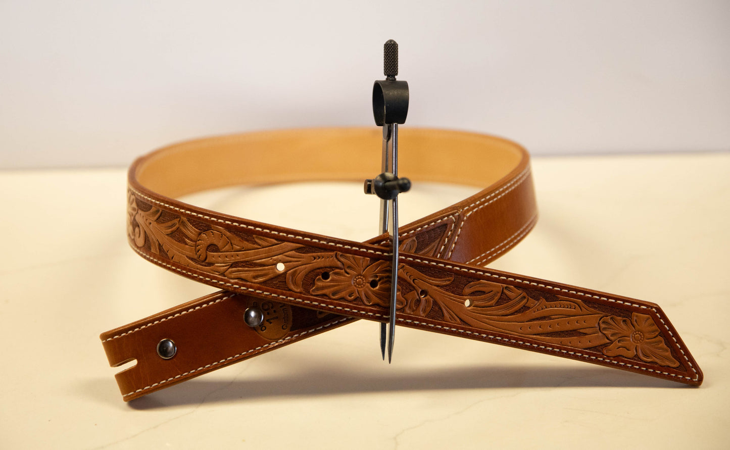 Saddle Tan 3/4 Tool/Gunslinger Belt - 36"